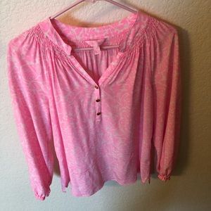 Lilly Pulitzer Silk Top